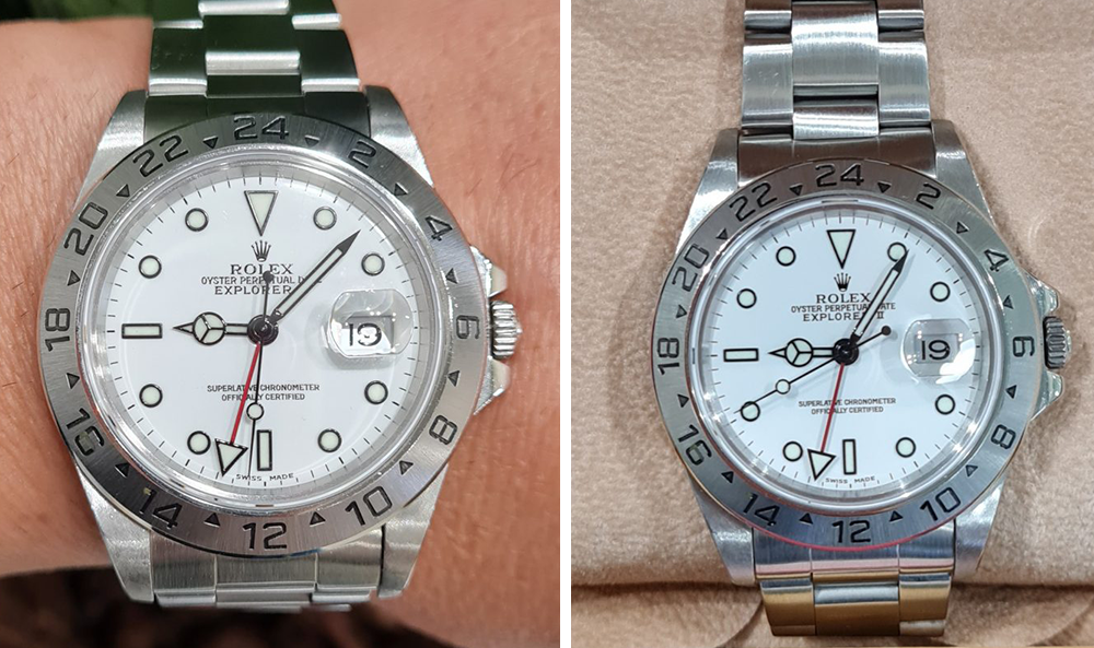 Sconto Rolex Explorer II Ref 16570 Anno 1994 | Sconti a Como, Varese,  Milano, Lecco, Monza